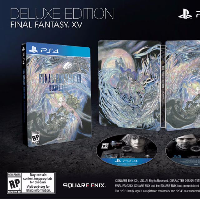 tierra Sin valor arena PS4) Final Fantasy XV Deluxe Edition <BNIB>, Video Gaming, Video Games,  PlayStation on Carousell