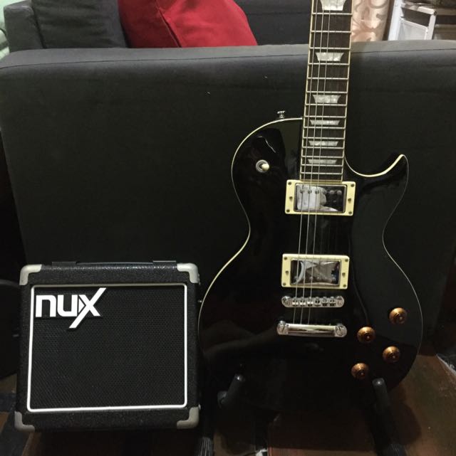 (Reserved) Rally GL300 Electric guitar with Amp, Hobbies & Toys, Music