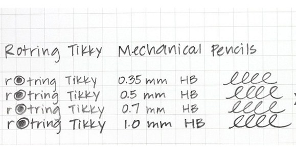 Rotring Tikky Mechanical Pencil 0 5 Mm Orange Pensil Books