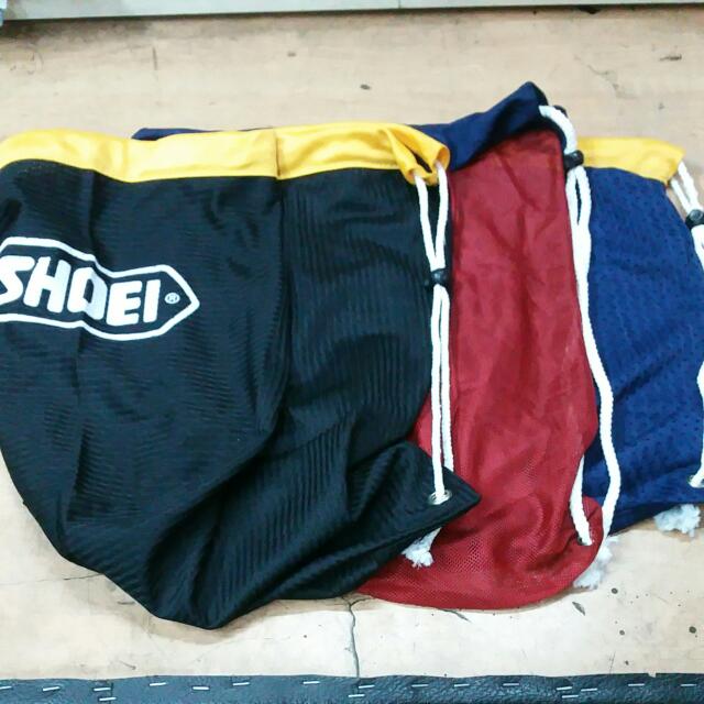 Shoei String Helmet Bag, Motorcycles, Motorcycle Accessories on Carousell