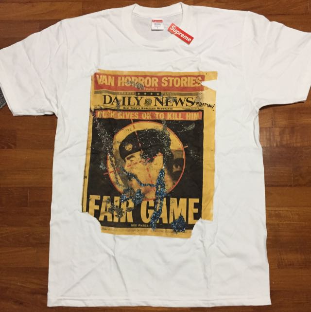 supreme dash snow tee