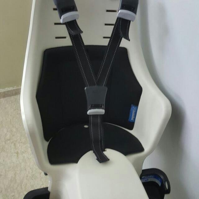 Matte Black Vanmoof Hybrid Bicycle With 2 Child Seat, Sports Equipment