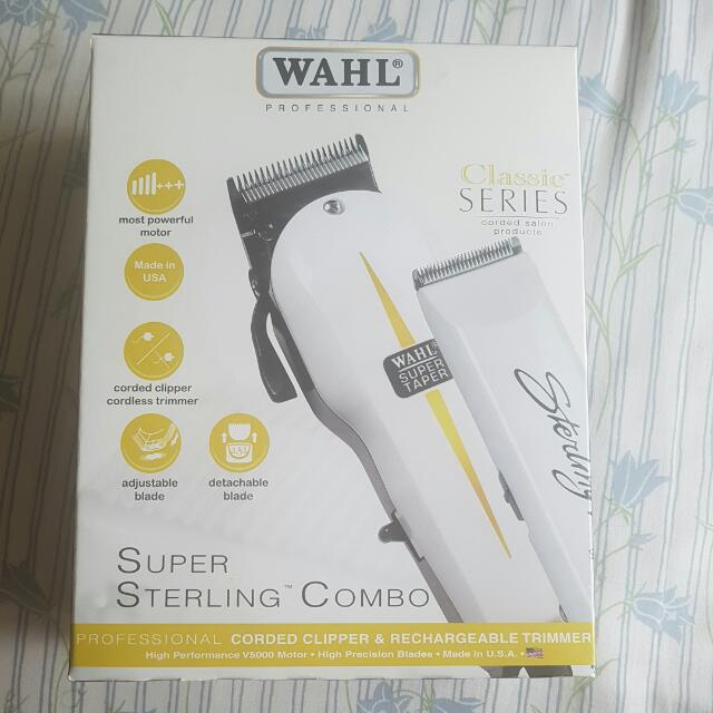 wahl sterling combo