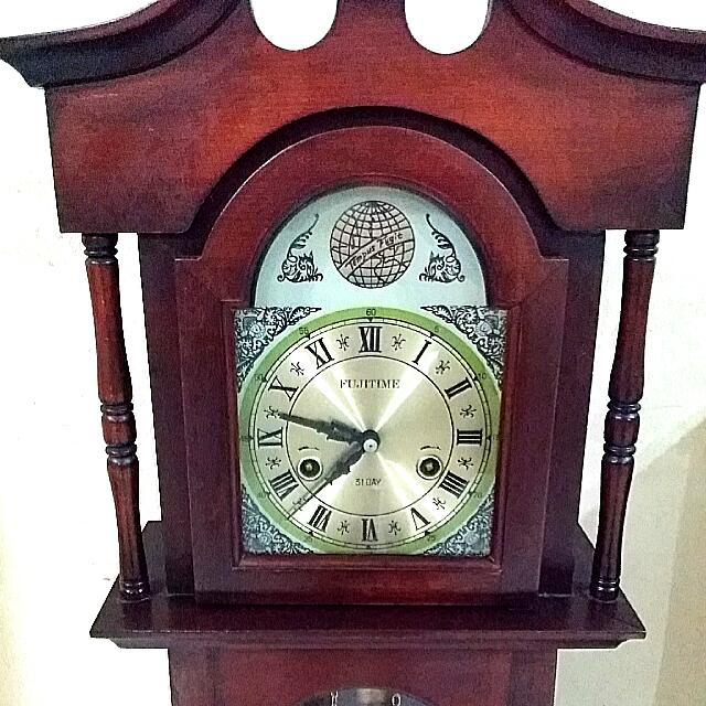 Wind Up Grandfather's Clock, Furniture & Home Living, Home Decor, Other