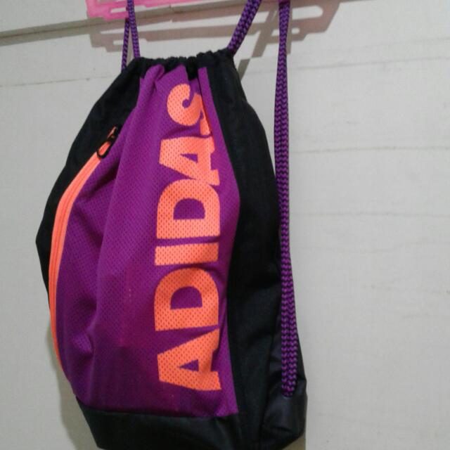 Authentic Adidas Gym string bag, Women's Fashion, Bags & Wallets, Cross