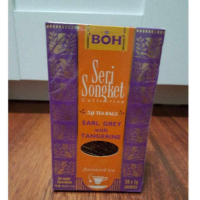 BOH Tea from Cameron Highland (Gold Blend/Earl grey/Sencha green tea ...