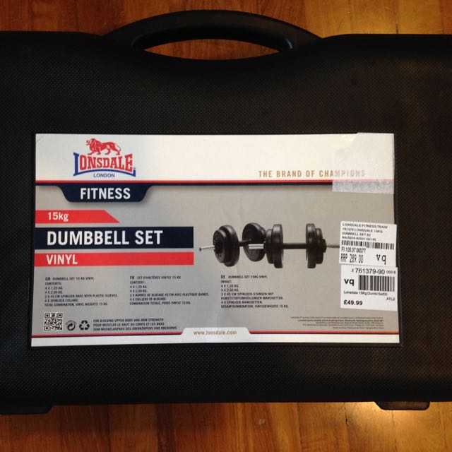Lonsdale dumbbells outlet