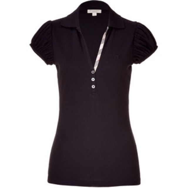 women's cap sleeve polo shirt