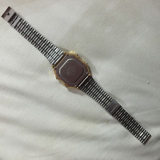 Casio 24k on sale gold watch