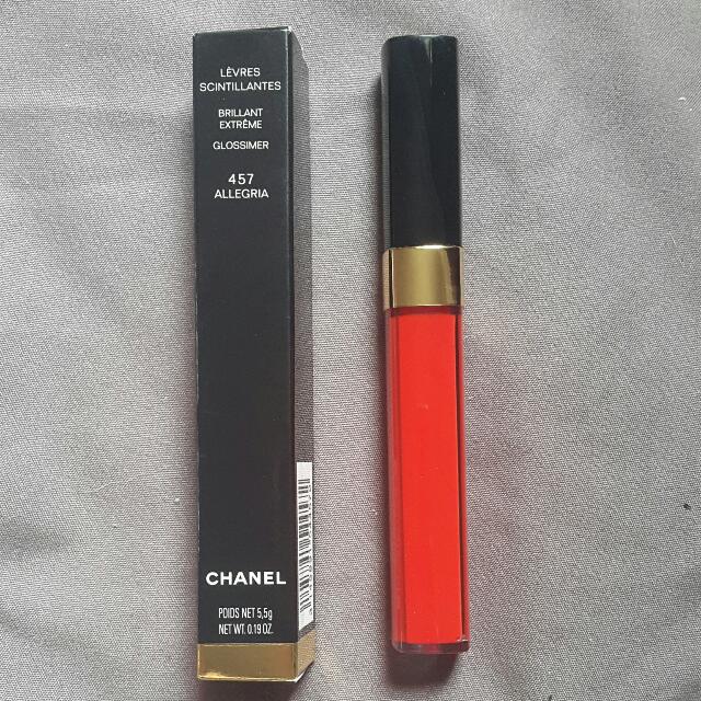 Chanel brilliant extreme glossimer lip gloss .19 oz - 457 allegria