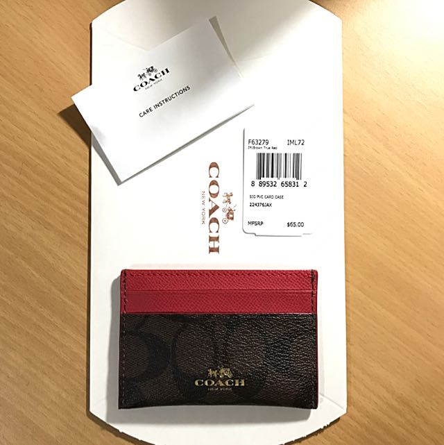 Coach Cardholder, Luxury, Accessories on Carousell