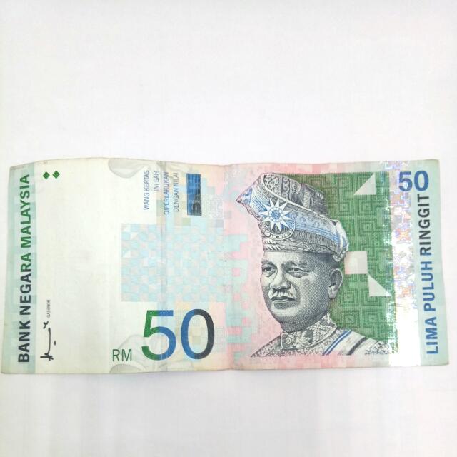 Duit Rm50 Lama Sign Tepi Antiques Currency On Carousell