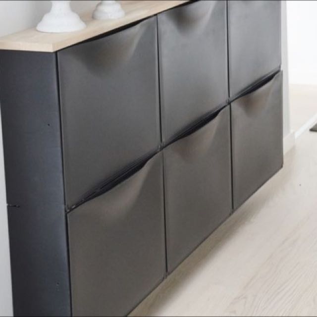 Ikea Plastic Shoe Storage, Furniture & Home Living, Furniture, Other