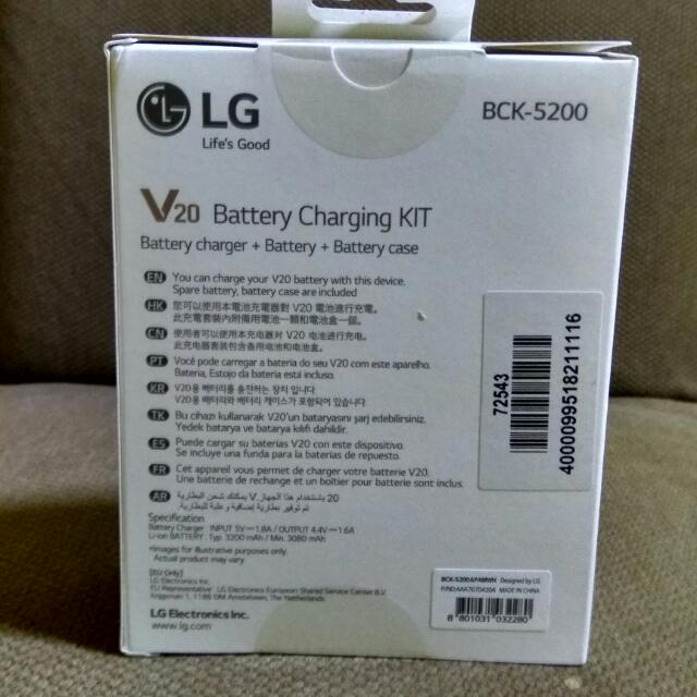 View of LG V20 Battery Charging Kit, Mobile Phones & Gadgets, Mobile Phones ...