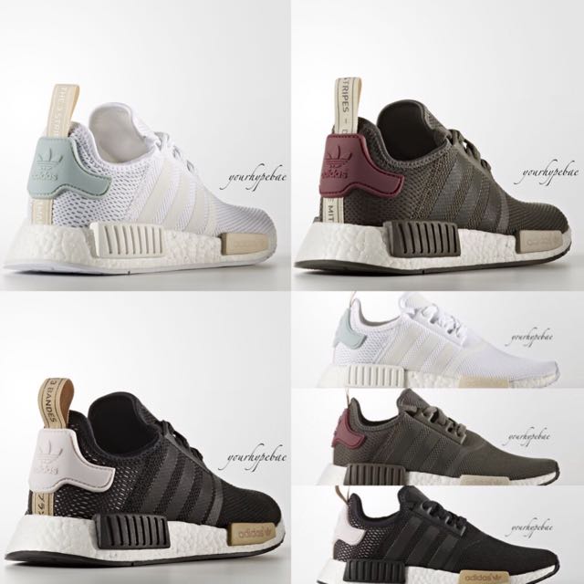POPULAR Adidas NMD R1 W Black Gold