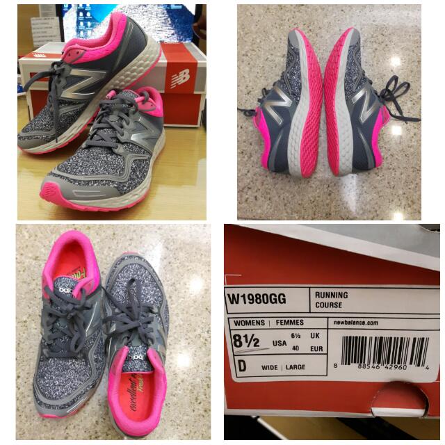 New Balance Running Shoes Fresh Foam Zante In Grey And Pink Men s Fashion Activewear on Carousell
