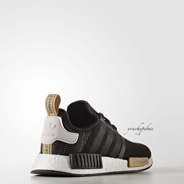 Adidas Nmd White Black Gold Shop Clothing Shoes Online