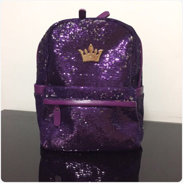 Glitter backpacks for school on sale