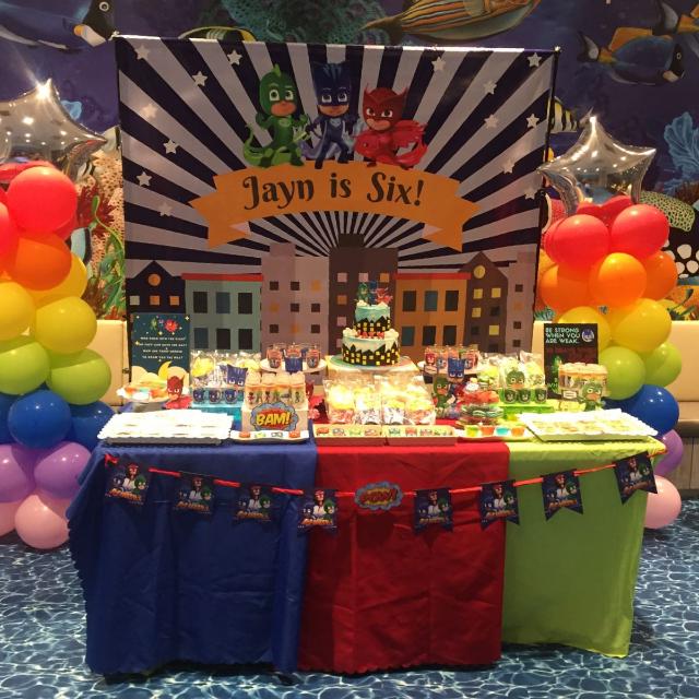 pj kids table