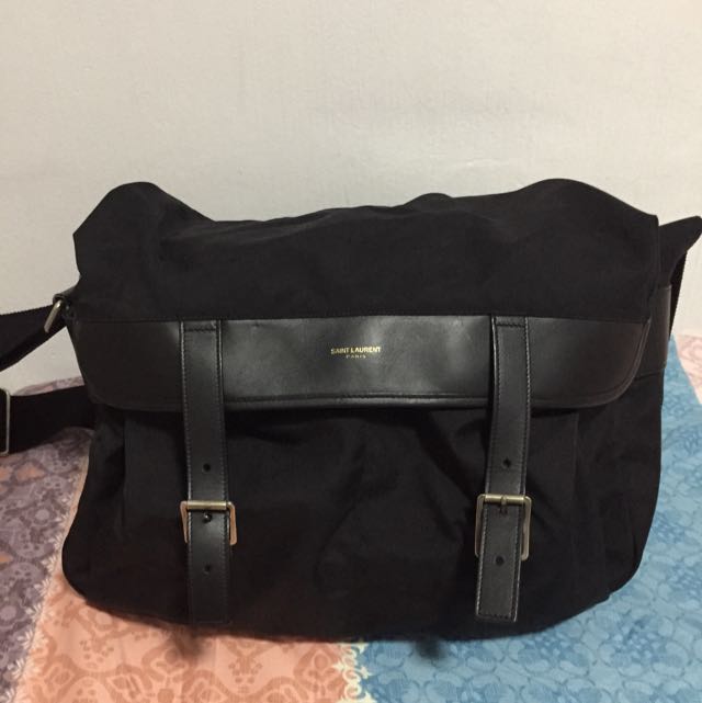 saint laurent messenger bag mens