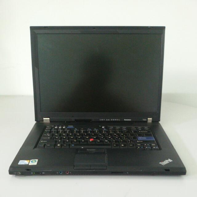 Second Hand Lenovo ThinkPad T500 Core 2 Duo Laptop ( Refurbished Laptop