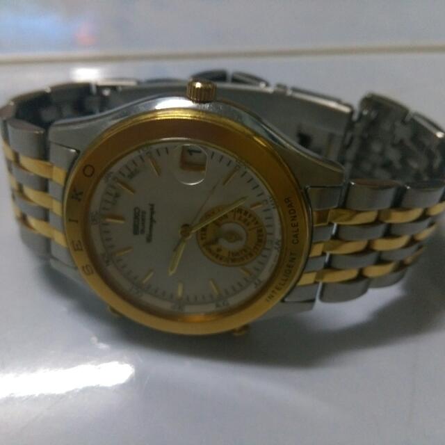 Seiko intelligent calendar cheap