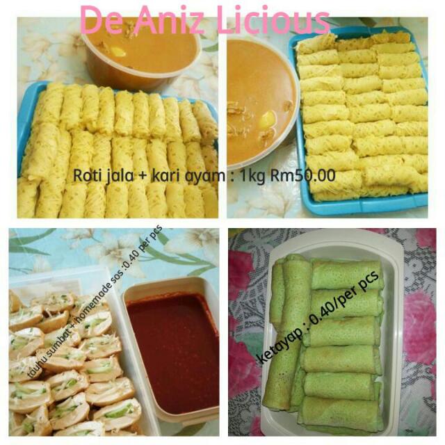 Kuih Minum Petang Azie Kitchen Rajasthan Board H