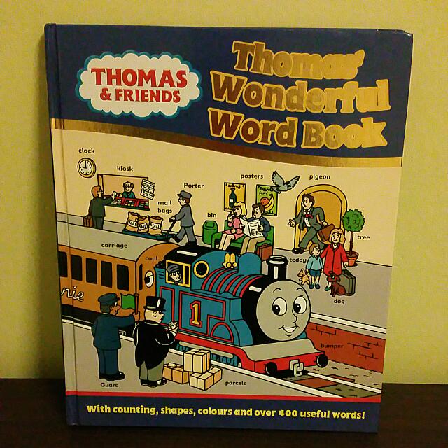 Thomas Wonderful Word Book Books Stationery Children S Books On Carousell