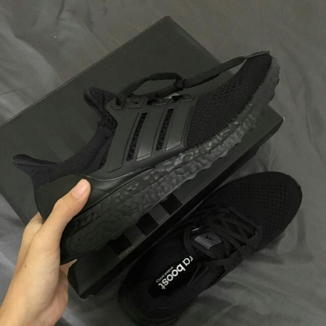 black ultra boost mens