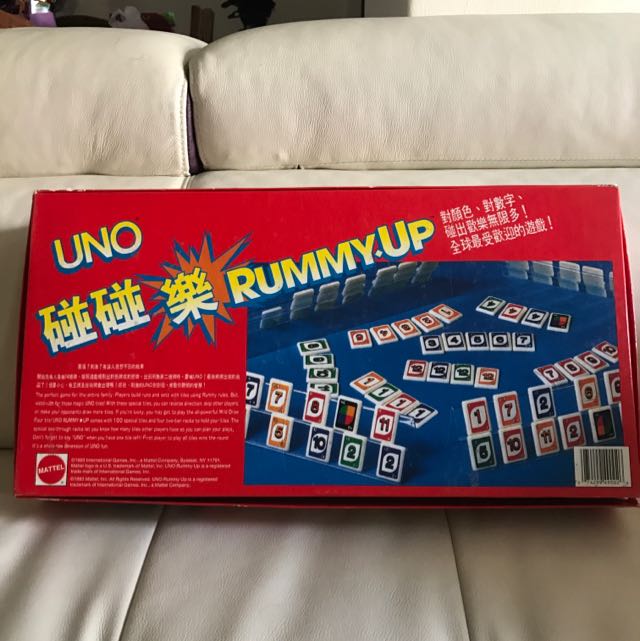 UNO Rummy Up, Hobbies & Toys, Toys & Games on Carousell