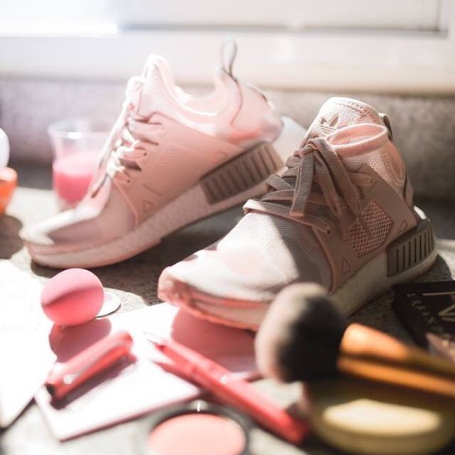 Adidas NMD XR1 Pink Duck Camo Men s Fashion Activewear on Carousell