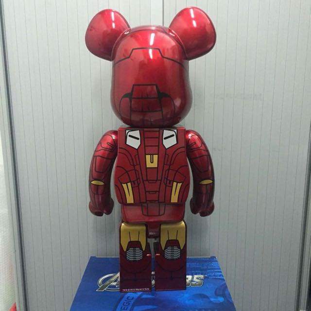 Bearbrick 1000% Marvel Avengers Ironman 3 Mark VII Be@rbrick 