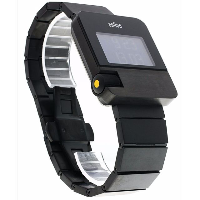 Braun Digital Watch Black Stainless Steel Bracelet BN0106BKBTG Brand New Premium Prestige