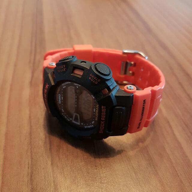 (Reserved) CASIO G-SHOCK/MUDMAN Rescue Orange (G 9000R-4) , Mobile ...