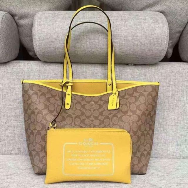 coach new york tote