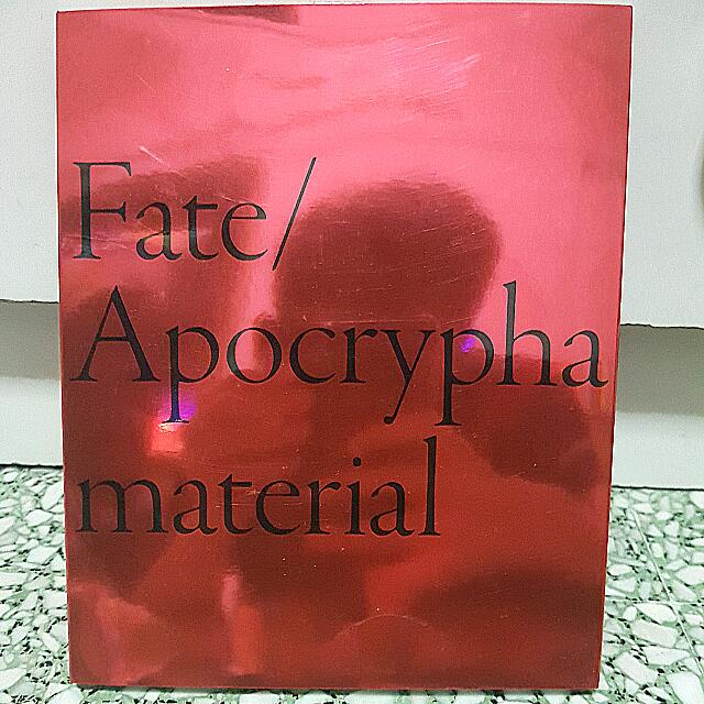 Fate Apocrypha Material Book Entertainment J Pop On Carousell
