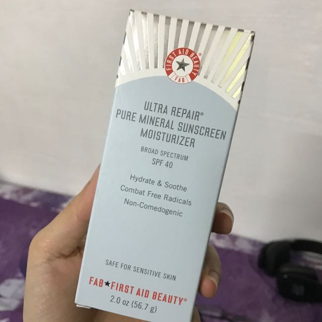 ultra repair pure mineral sunscreen moisturizer