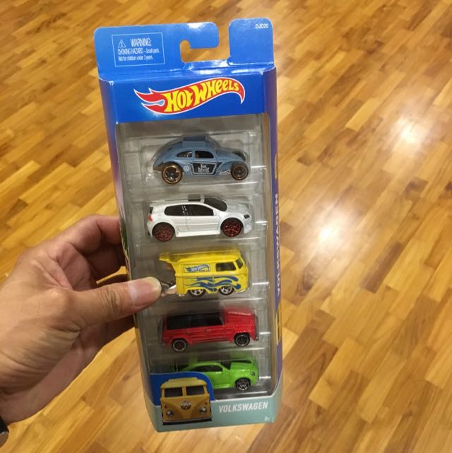 hot wheels volkswagen 5 pack