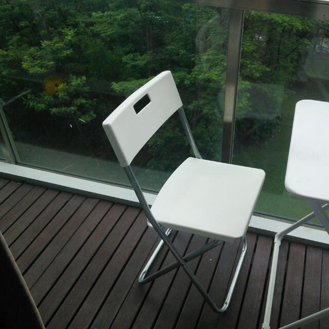 Reserved Ikea Haro Fejan Table 2 Chairs Furniture Tables Chairs On Carousell