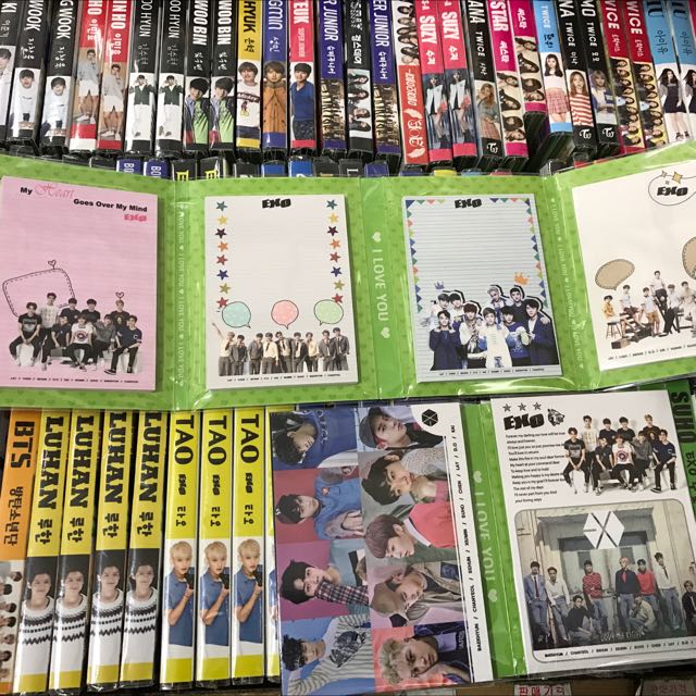 **buy 6 get 1 Free!!*** K-pop Merchandise - Notepad, Hobbies & Toys ...