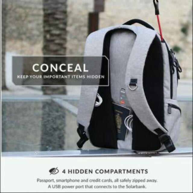 Kickstarter anti theft bag sale
