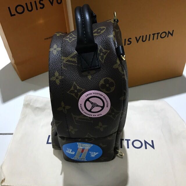 Louis Vuitton Palm Springs Backpack Limited Edition World Tour