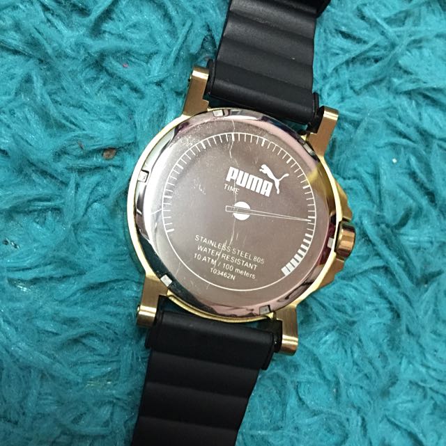 puma watch stainless steel 805
