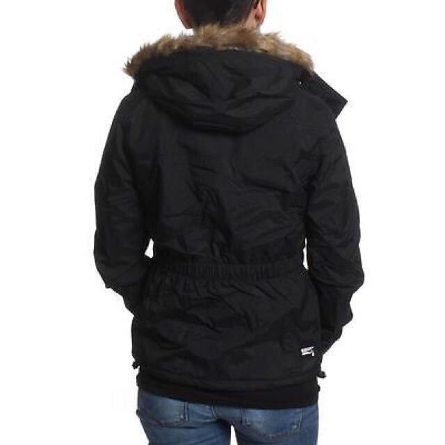 Superdry hooded fur sherpa wind attacker store