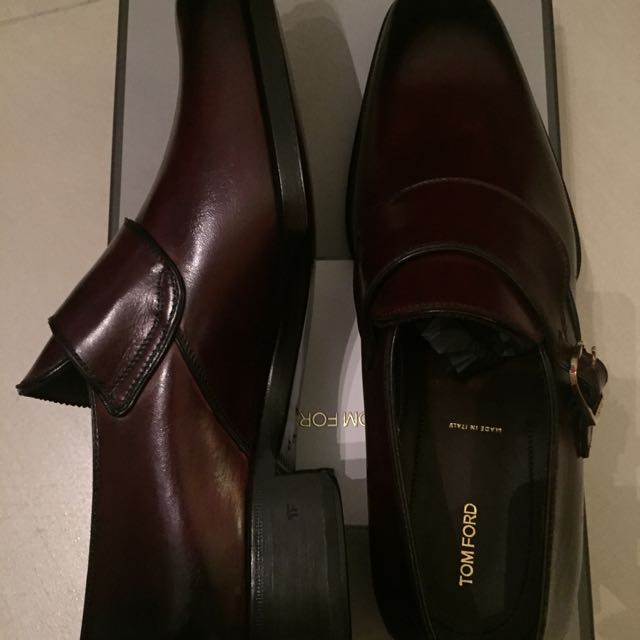 Tom Ford Monk Strap Shoes, 男裝, 鞋, 西裝鞋- Carousell
