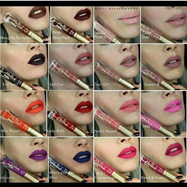 💄Too Faced Melted Matte Liquid Lipstick💄, Beauty & Personal Care, Face,  Makeup On Carousell