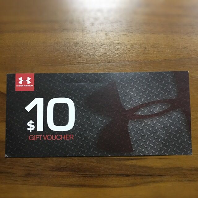 Under armour sales voucher gift