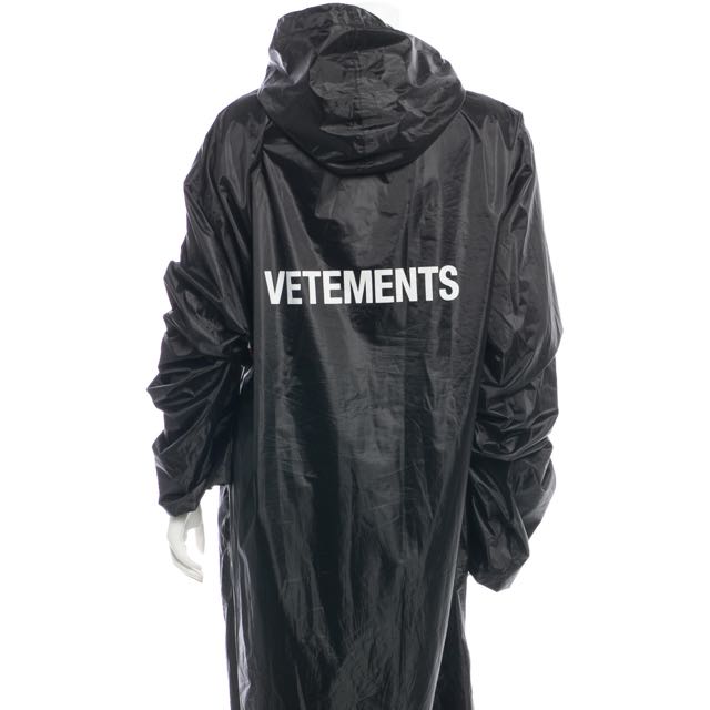 Vetements store raincoat price