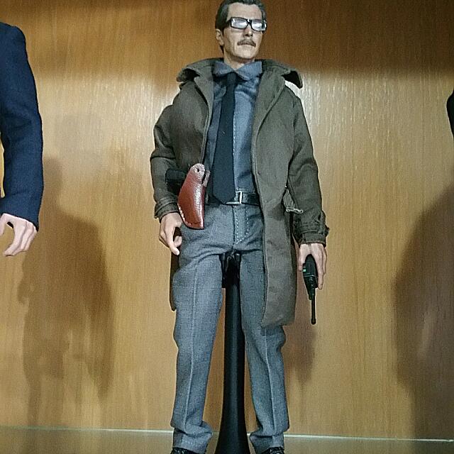 1 6 Custom Dark Knight Rises Batman Begins Jim Gordon Gary Oldman Toys Games Bricks Figurines On Carousell