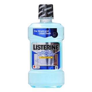 [First Giveaway] Listerine Bright and Clean Antiseptic MouthWash